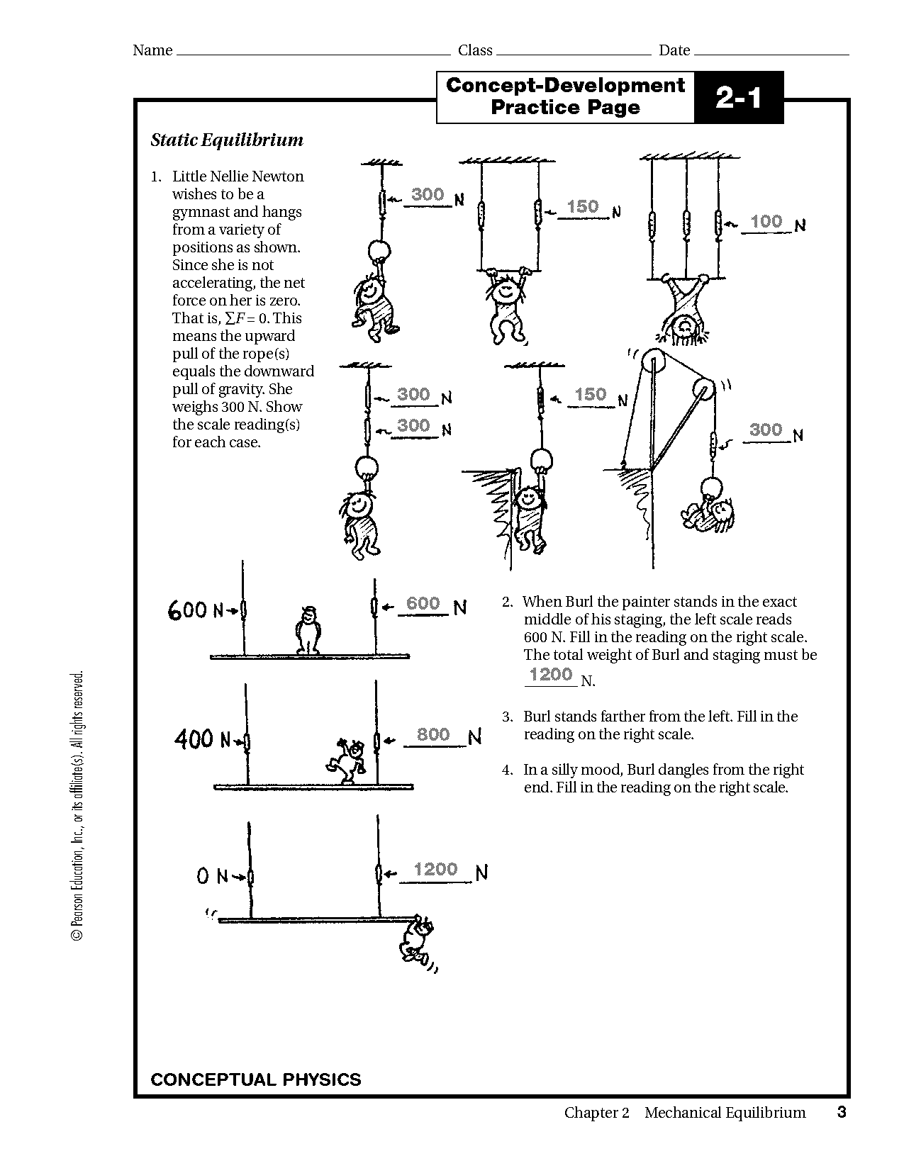 physical science vectors worksheet